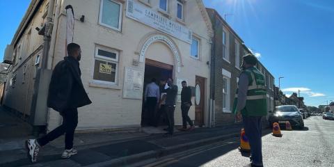 Abu Bakr Jamia, Cambridge Mosque Est:1981 : image 1