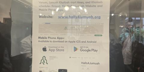 2 Jummah Salahs in The Dutch Centre (Run by Halls 4 Jumuah) : image 4